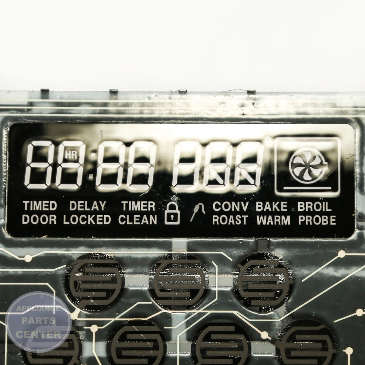WCI CLOCK/TIMER 316462866 - Main view showing digital display for WCI models
