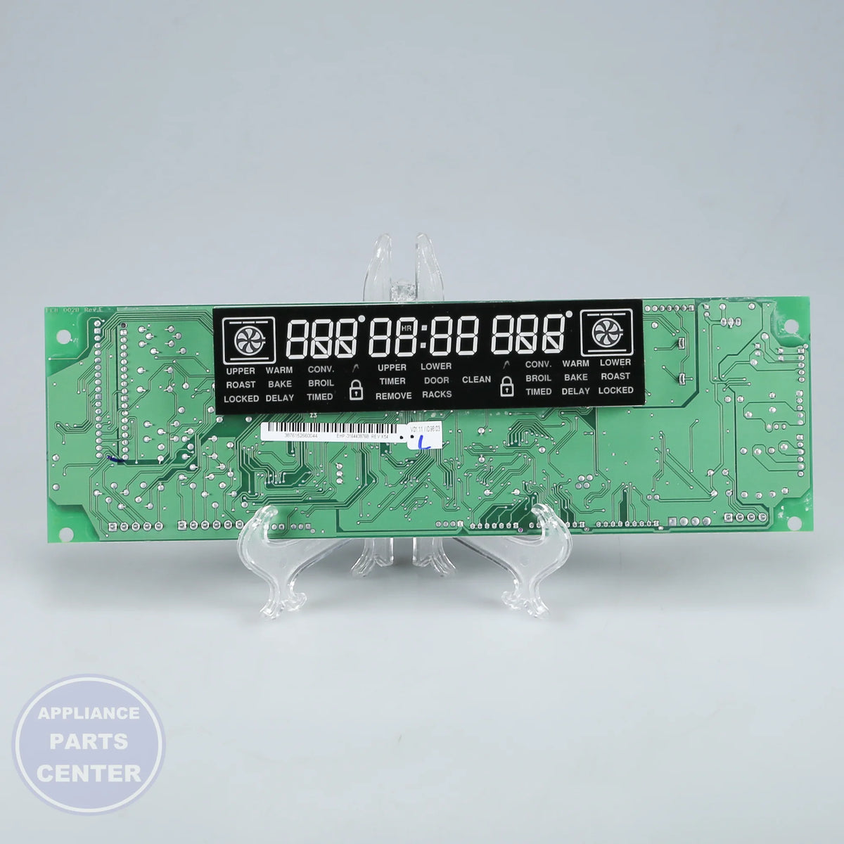 WCI CLOCK/TIMER 316462867 - Installation in specific model showing key mounting points