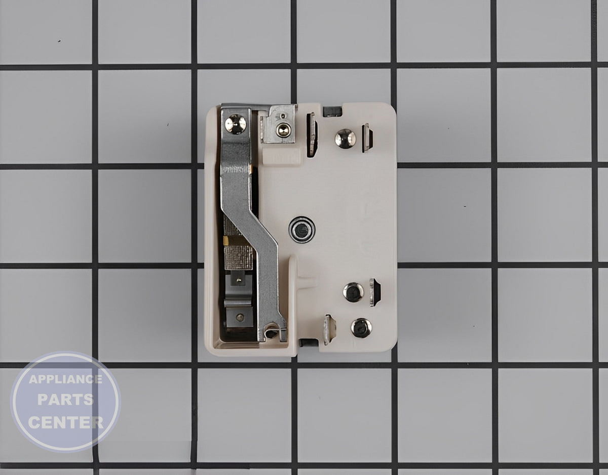 FRIGIDAIRE OVEN SWITCH 316498602 - Side view with precise specifications