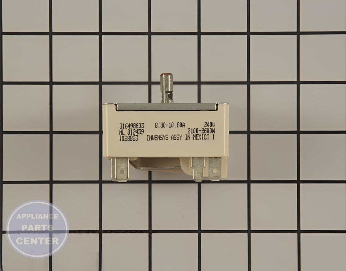 FRIGIDAIRE OVEN SWITCH 316498603 - Main view showing durable construction for WCI Range/Stove/Oven models
