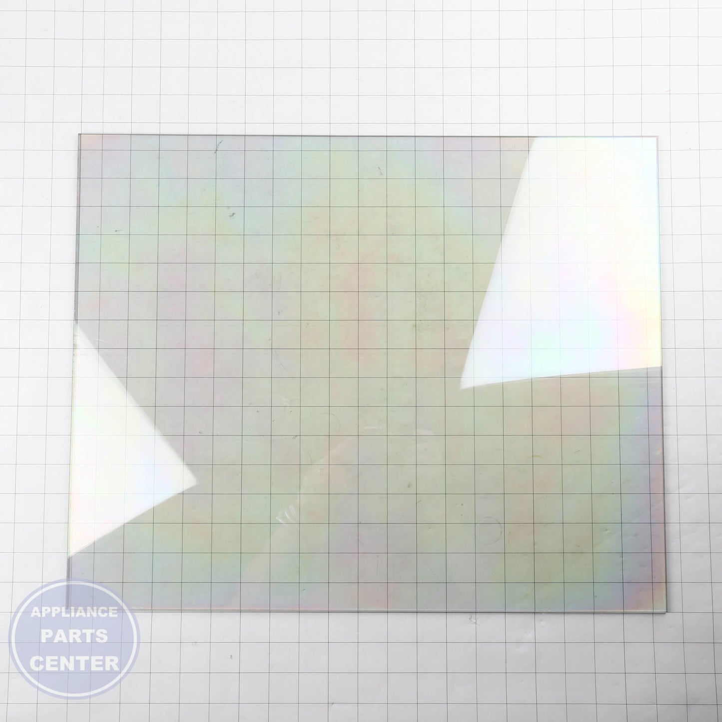 GLASS 316502601 - Side view with precise measurements for compatibility