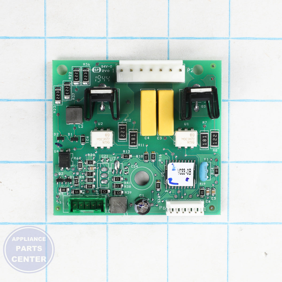 BOARD 316519205 - Side view with precise measurements