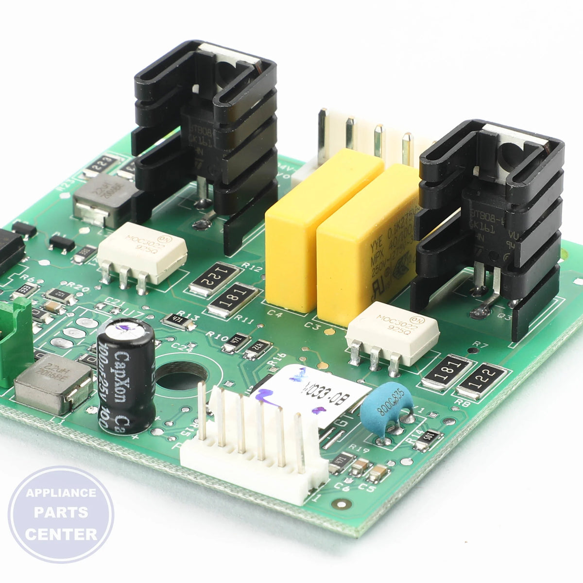 WCI BOARD 316519205 - Installation in specific model showing mounting points