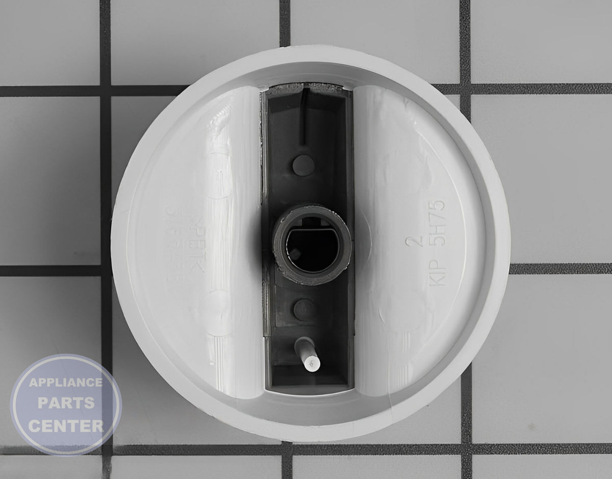 FRIGIDAIRE OVEN CONTROL KNOB 316543800 - Side view with detailed measurements