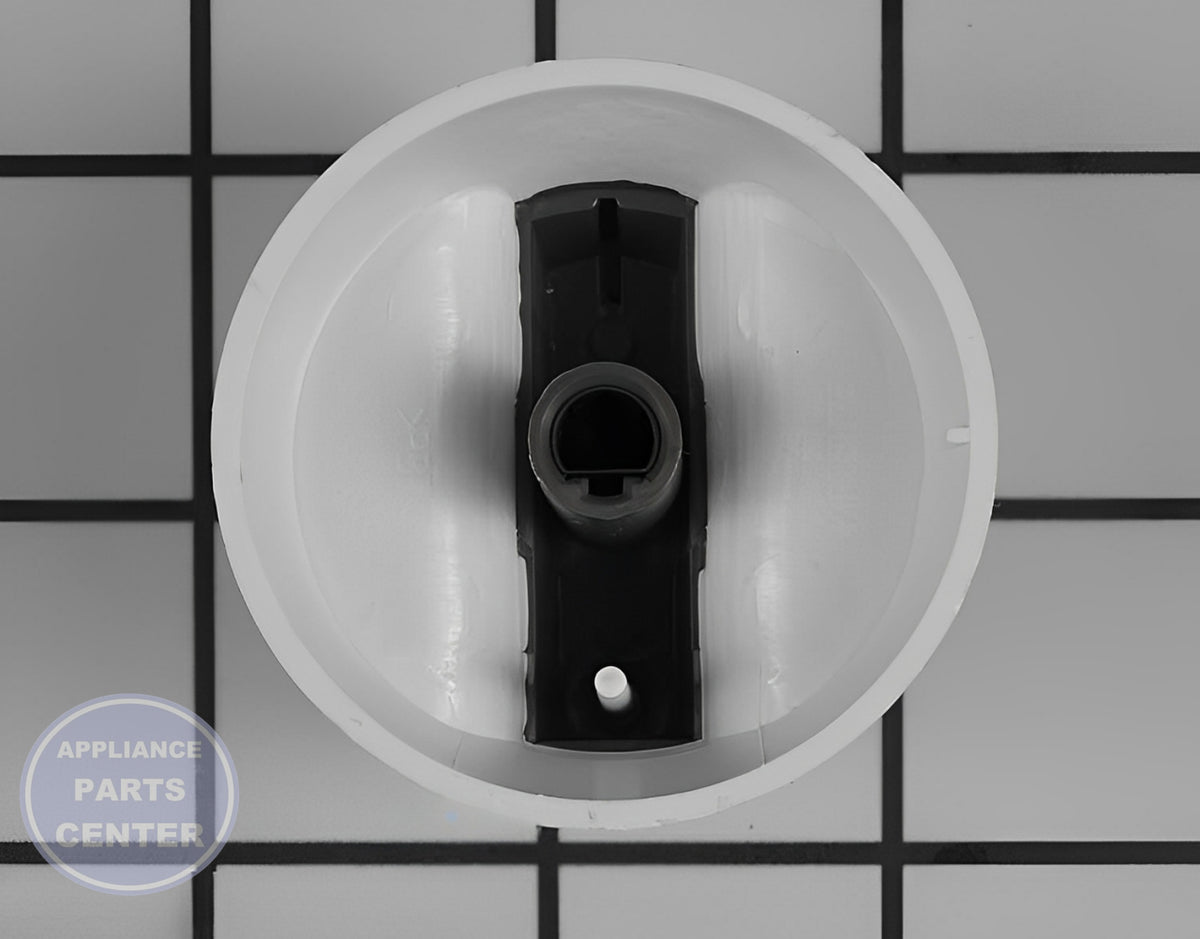 Knob 316543918 - Side view with 2-inch diameter