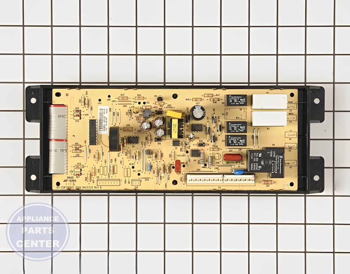 Control Board 316557237 - Detailed view of Circuit Board & Timer