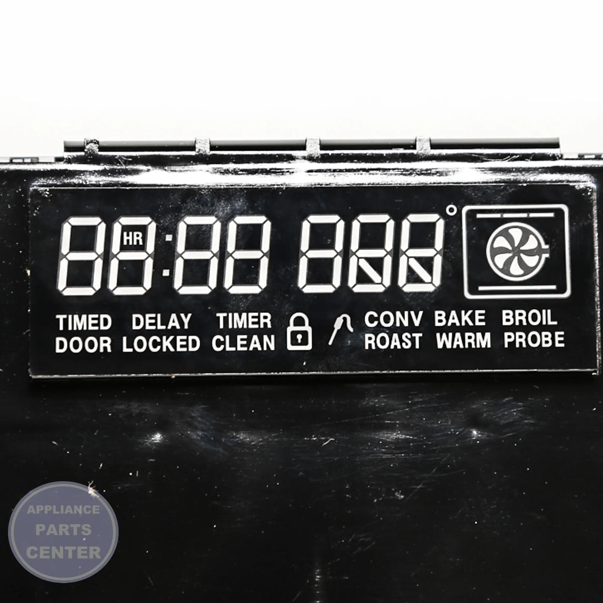 WCI CONTROLLER 316560112 - Main view showing temperature control for WCI models