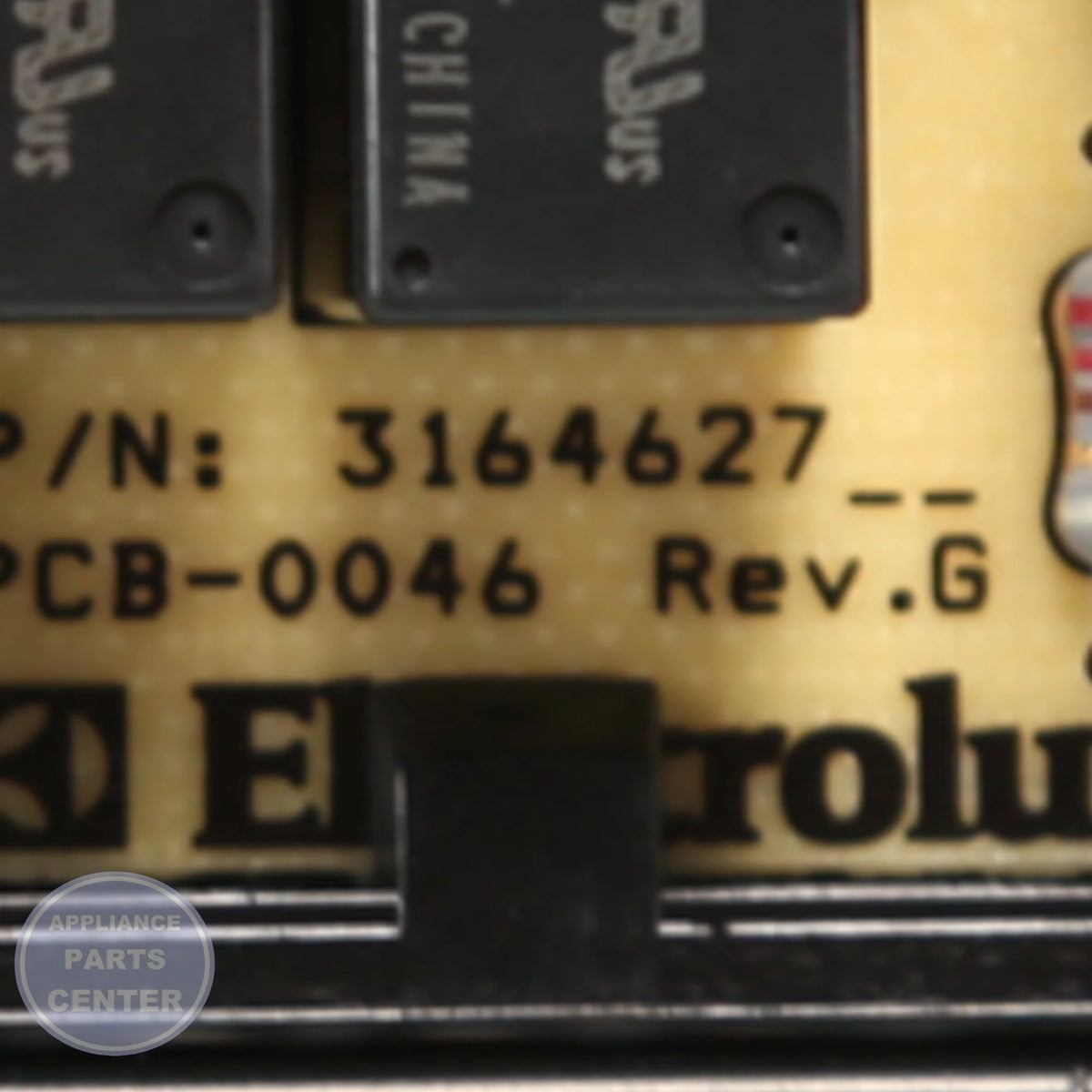 WCI CONTROLLER 316560112 - Installation in specific model showing key mounting points