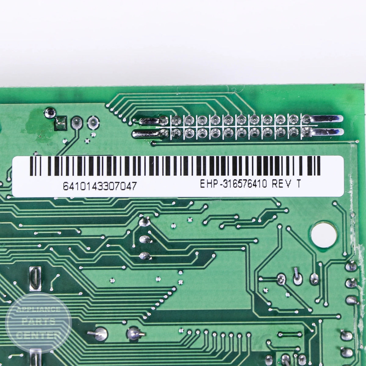 WCI BOARD-ESEC A BACK 316576410 - Main view showing control features for 7316516610