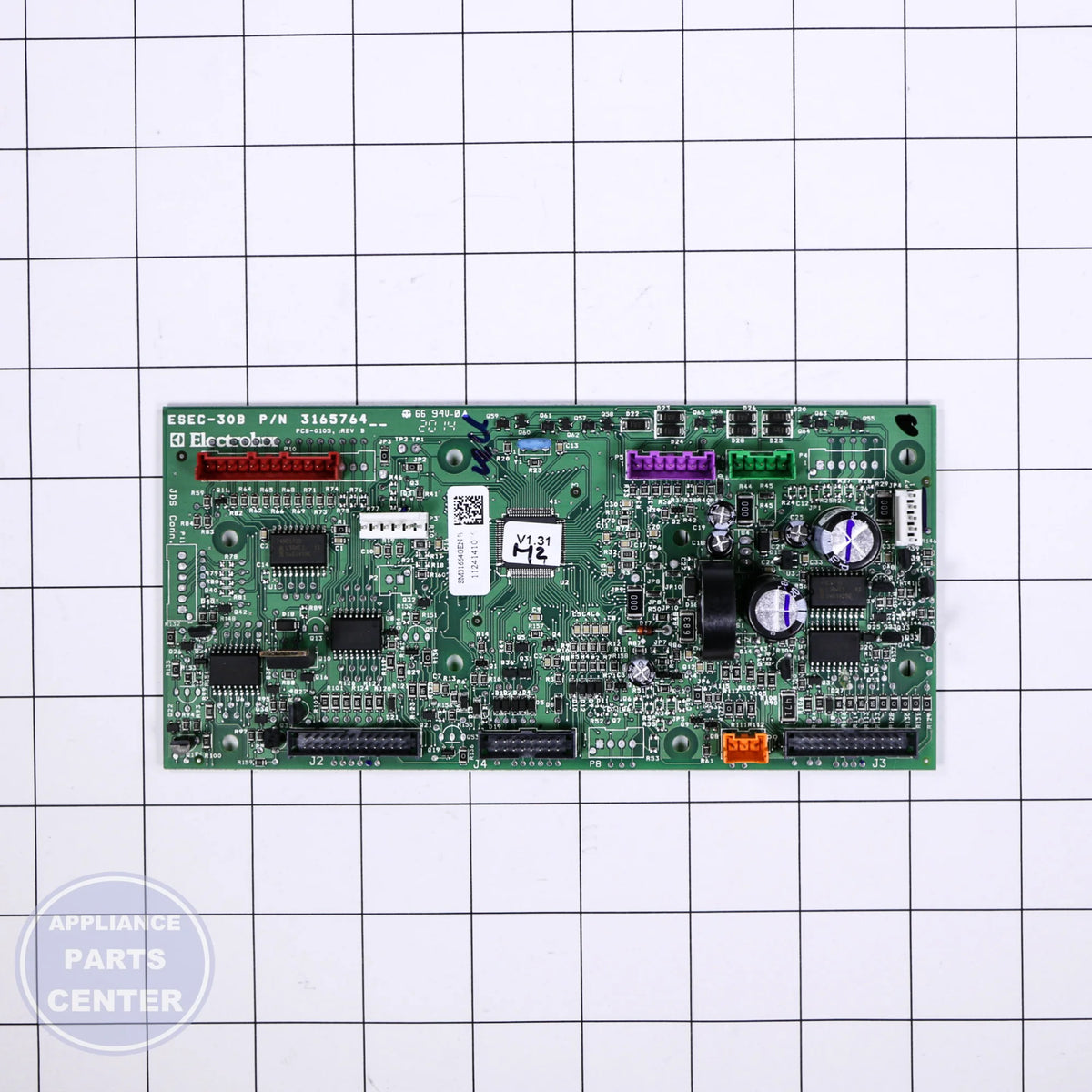 WCI BOARD-ESEC A BACK 316576410 - Installation in 316516610 showing key mounting points
