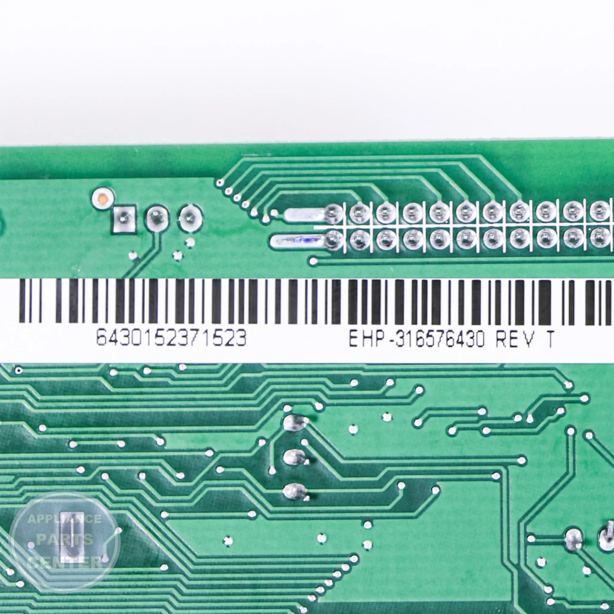 WCI BOARD 316576430 - Main view showing functionality for 316516620 model