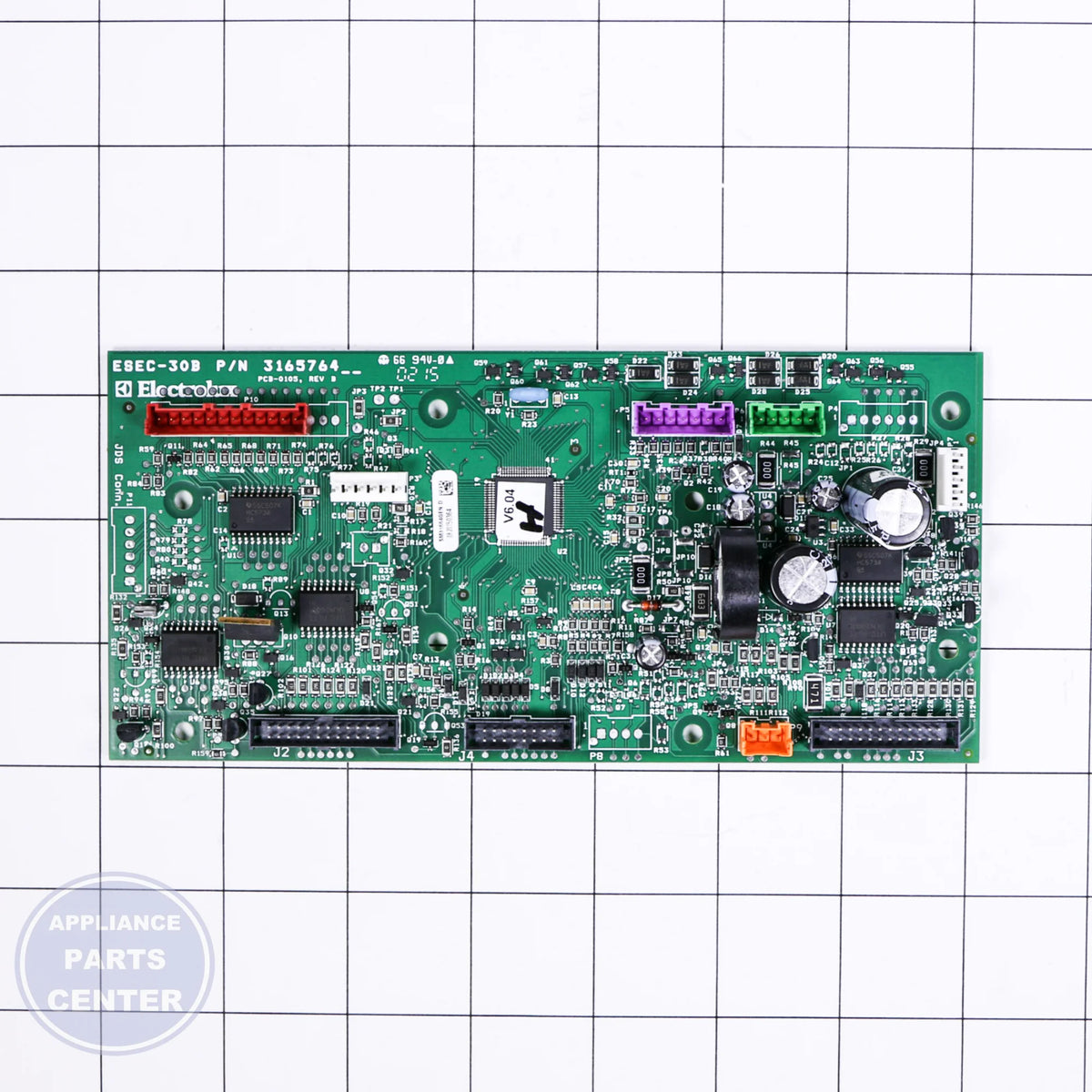 WCI BOARD 316576430 - Installation in 316516620 model showing key mounting points