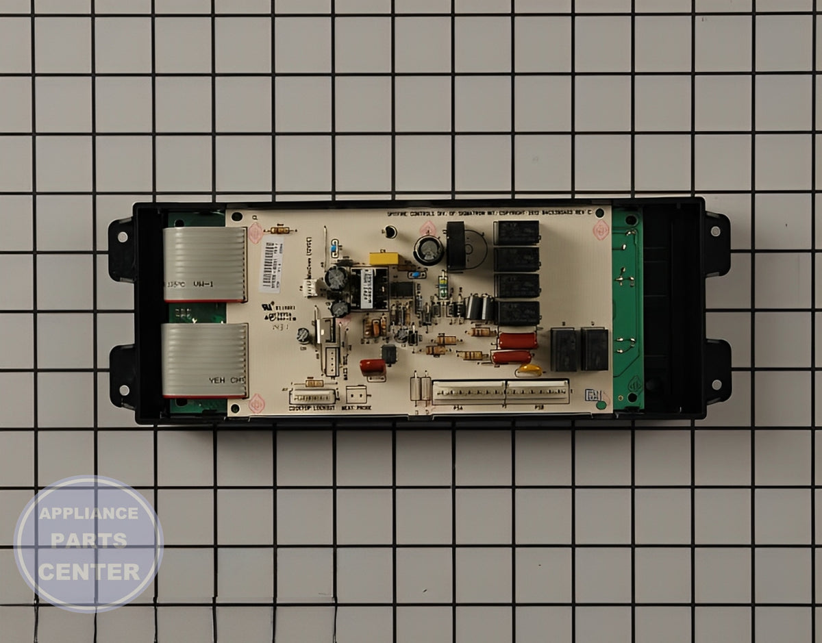 FRIGIDAIRE OVEN CONTROLLER 316630001 - Detailed view of circuit board and timer specs