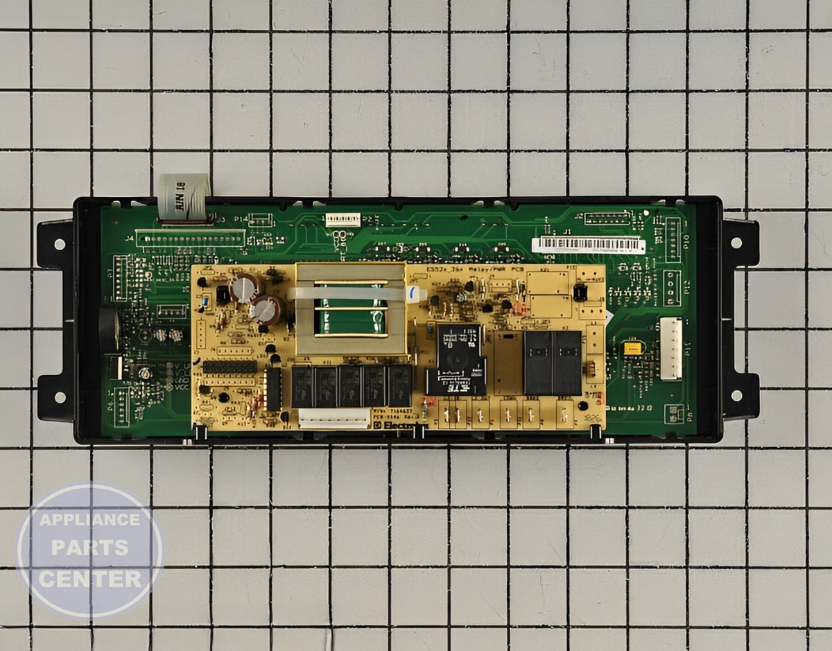Oven Control Board 316650010 - Side view with precise measurements