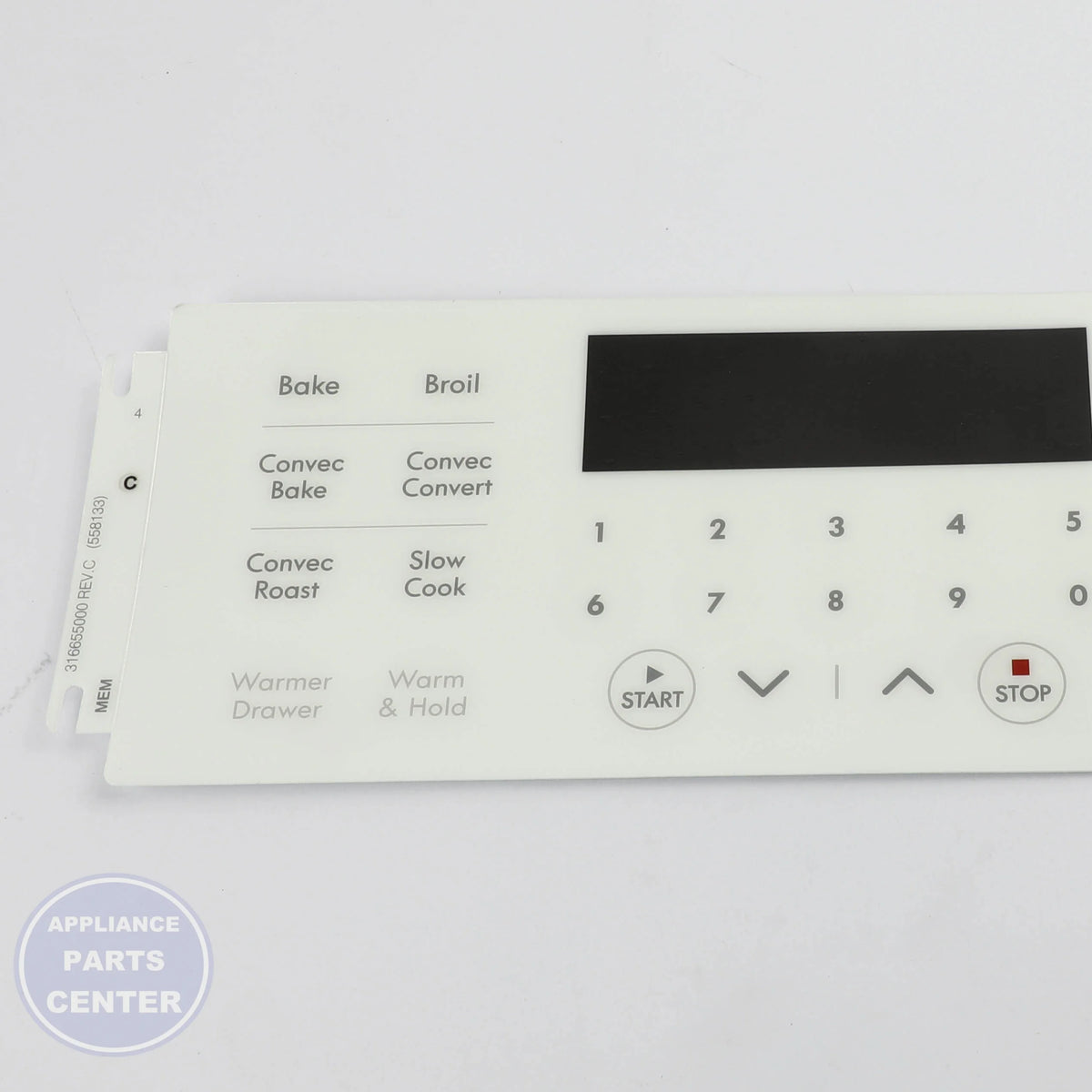 WCI OVERLAY 316655000 - Installation in [Model A] showing key mounting points
