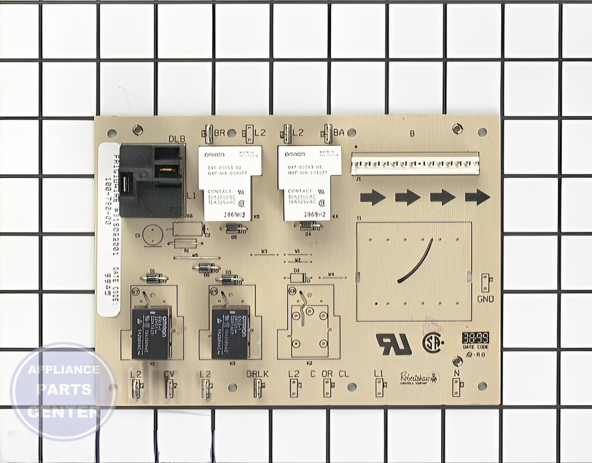 FRIGIDAIRE OVEN PRIMARY RELAY BOARD 318022001 - Main view showing key features for Frigidaire ranges