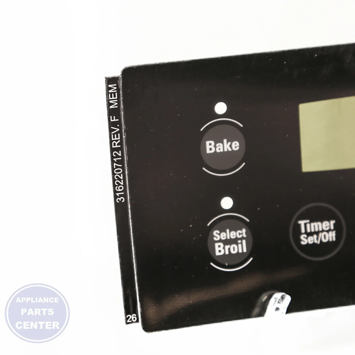 WCI CONTROL-ELECTRICAL 318185330 - Main view showing precise control for WCI models