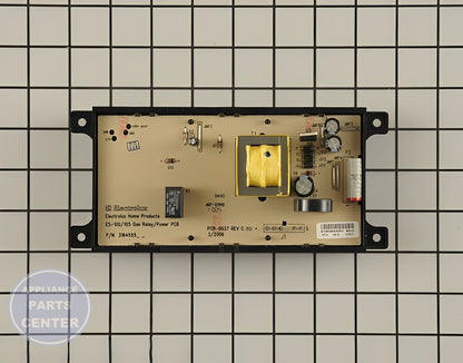Oven Control Board 318185336 - Side view with accurate temperature control specs