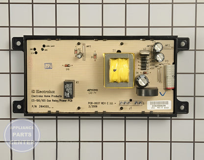 Frigidaire Oven Control Board 318185336 - Installation in Kenmore model showing mounting points for easy setup