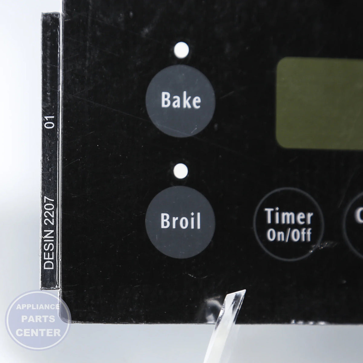 WCI CLOCK/TIMER 318185348 - Installation in WCI model showing mounting points and connections