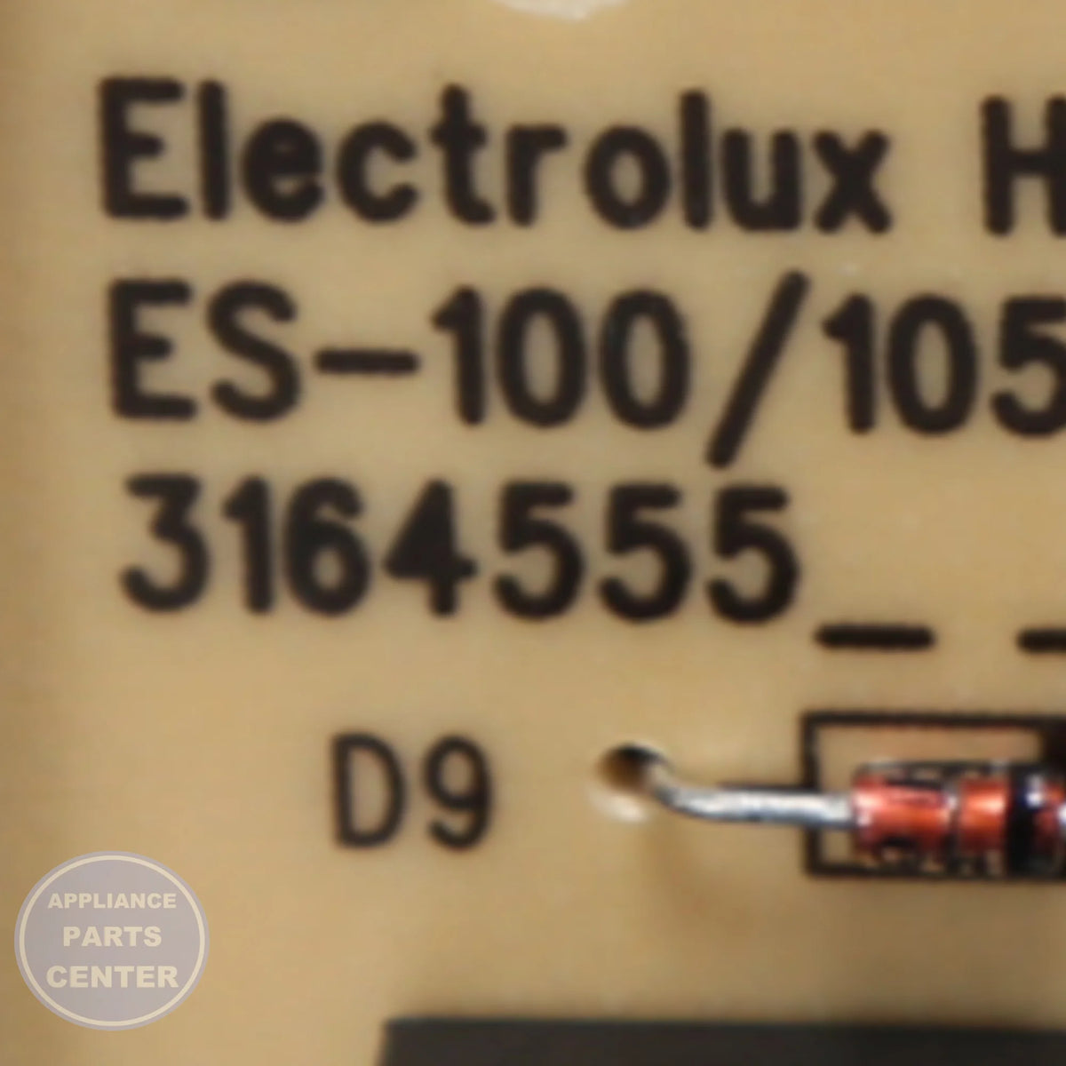 WCI CLOCK/TIMER 318185348 - Installation in WCI model showing mounting points and connections