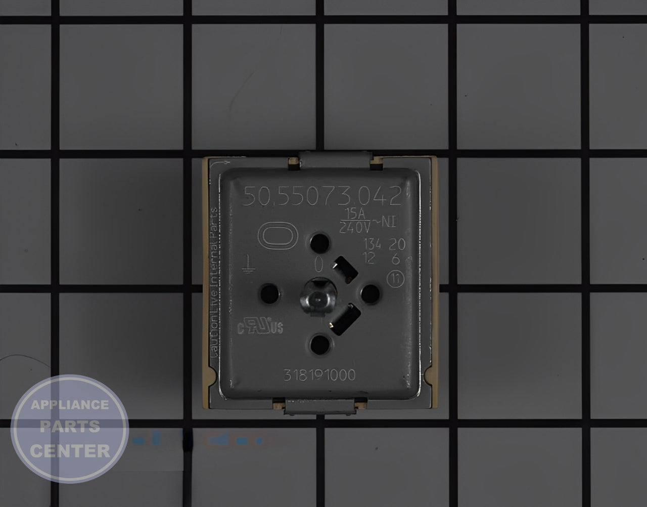 FRIGIDAIRE OVEN SWITCH 318191000 - Main view showing precise temperature control for various models