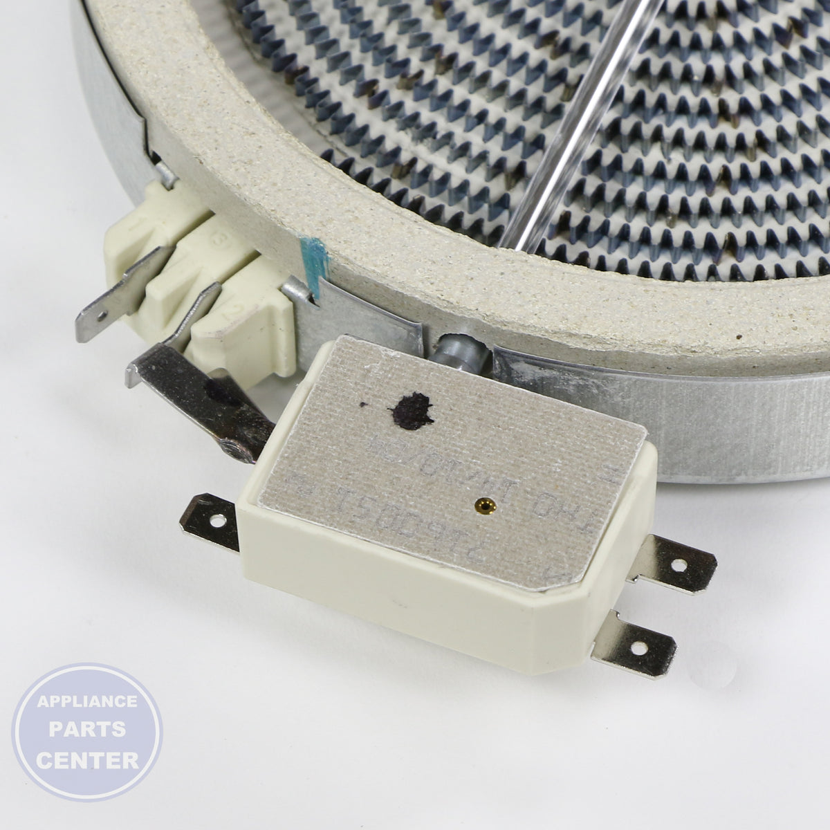 ELEMENT 318198817 - Side view with 400°F heating capacity