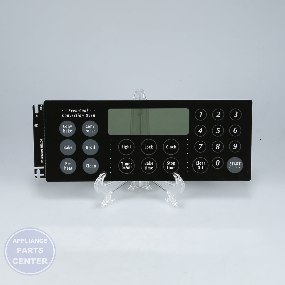 OVERLAY 318214601 - Side view with precise measurements and specs