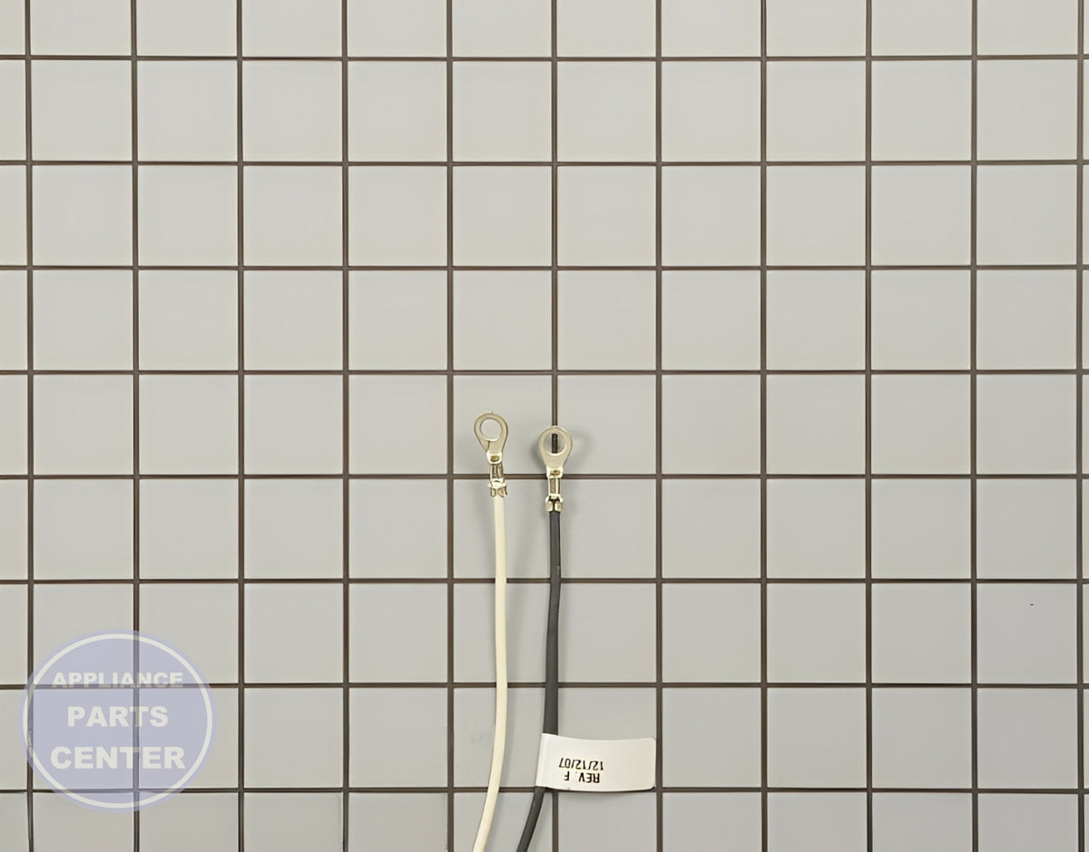 WIRING HARNESS 318232607 - Side view with precise length specifications