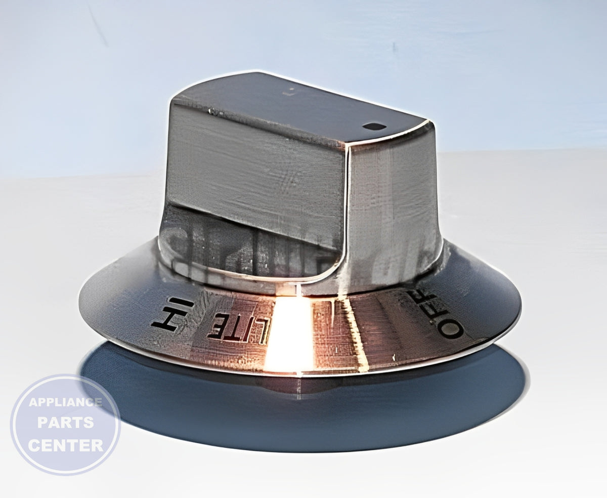 FRIGIDAIRE OVEN KNOB 318242221 - Side view with 500°F high-temperature resistance