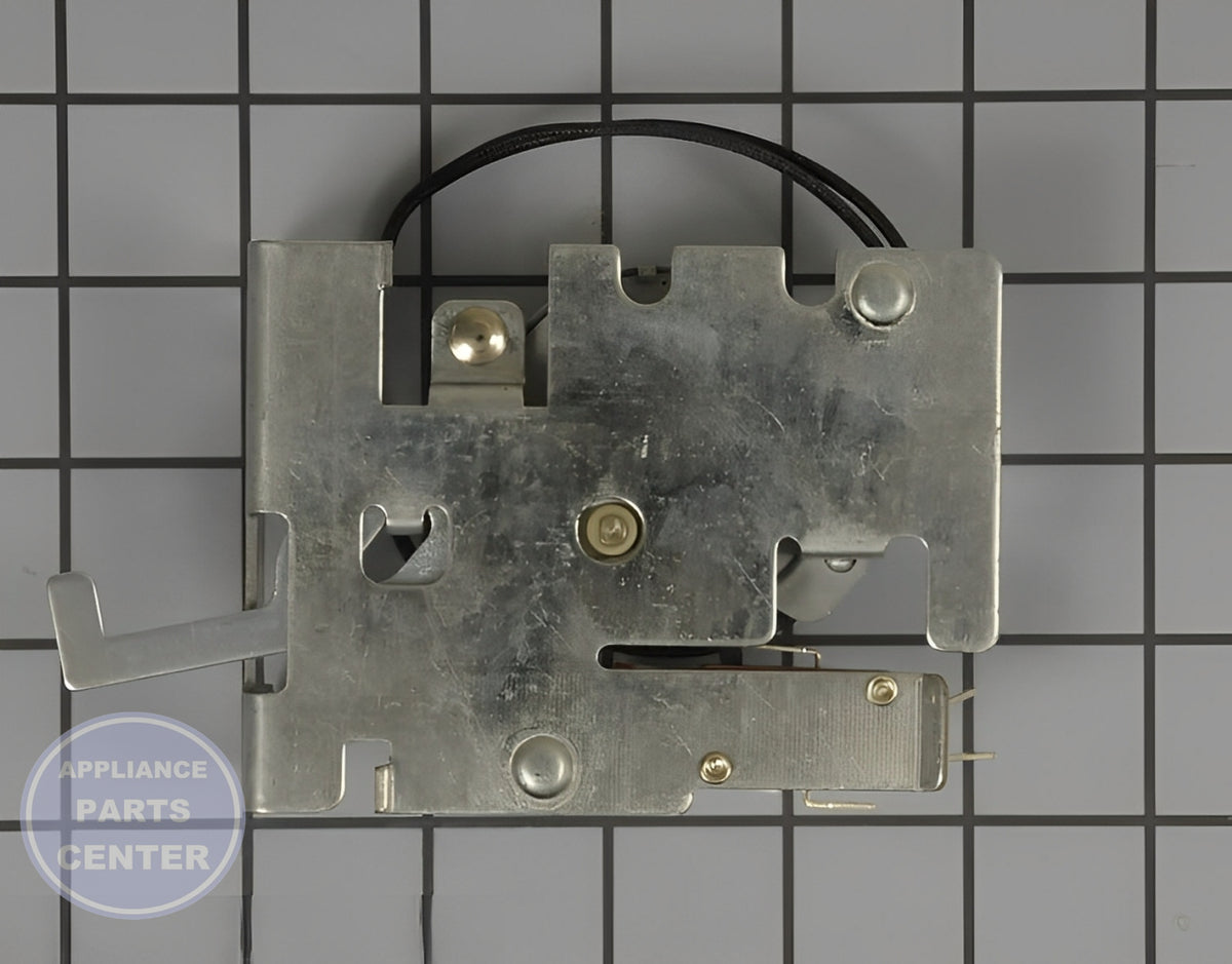 FRIGIDAIRE OVEN MOTOR 318261230 - Detailed view of latch mechanism