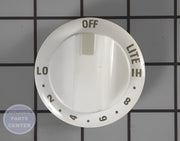 WCI KNOB 318271810 - Main view showing temperature control for [specific models]
