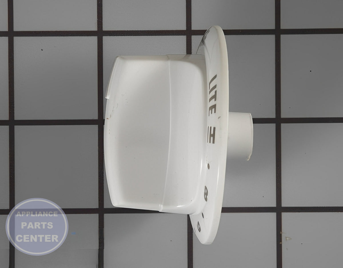 KNOB 318271810 - Side view with precise measurements