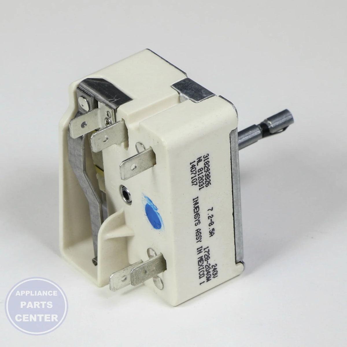 SWITCH 318293826 - Side view with precise measurements