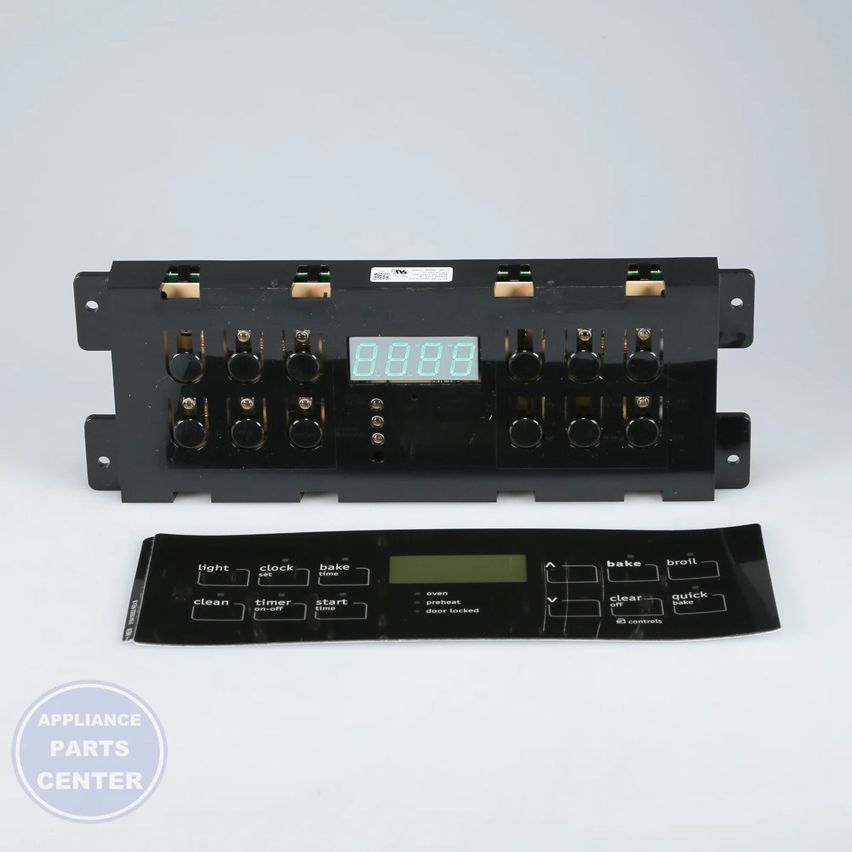 WCI CLOCK/TIMER 318296822 - Installation in WCI model showing mounting points