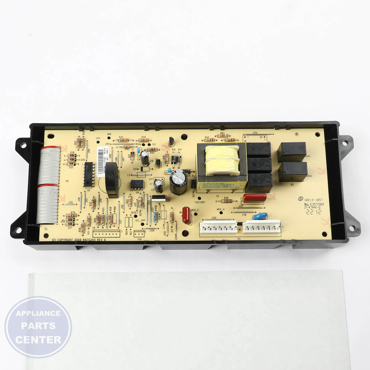 WCI CLOCK/TIMER 318414218 - Installation in WCI model XYZ showing key mounting points