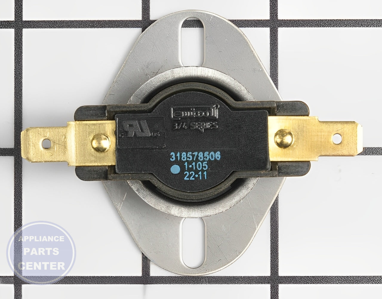 FRIGIDAIRE OVEN HIGH LIMIT THERMOSTAT 318578506 - Main view showing safe temperature control for various models