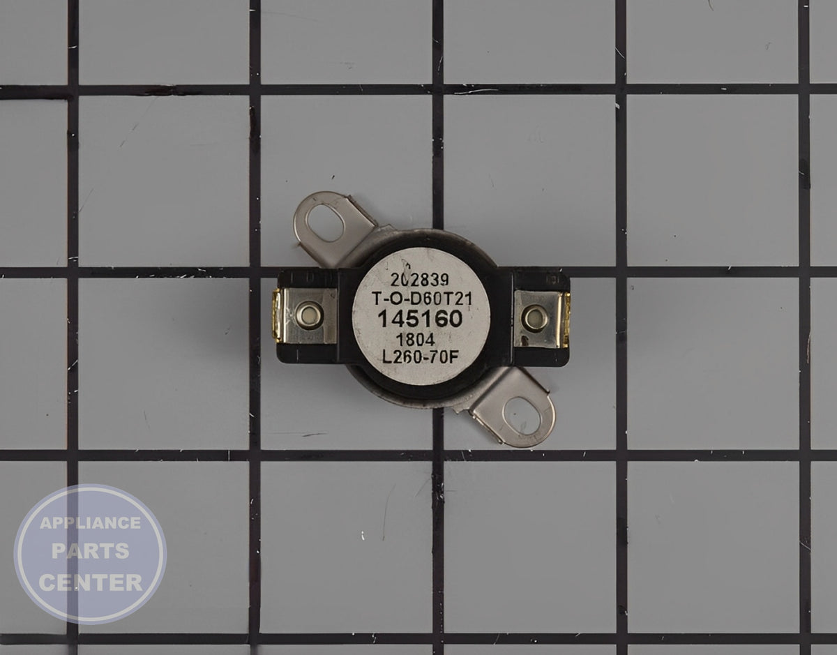 FRIGIDAIRE DRYER SAFETY THERMOSTAT 3204267 - Main view showing temperature control for WCI Dryer