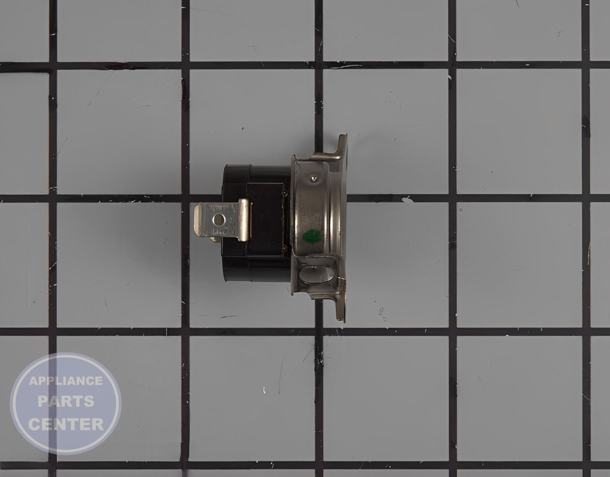 FRIGIDAIRE DRYER SAFETY THERMOSTAT 3204267 - Installation in WCI Dryer showing mounting points