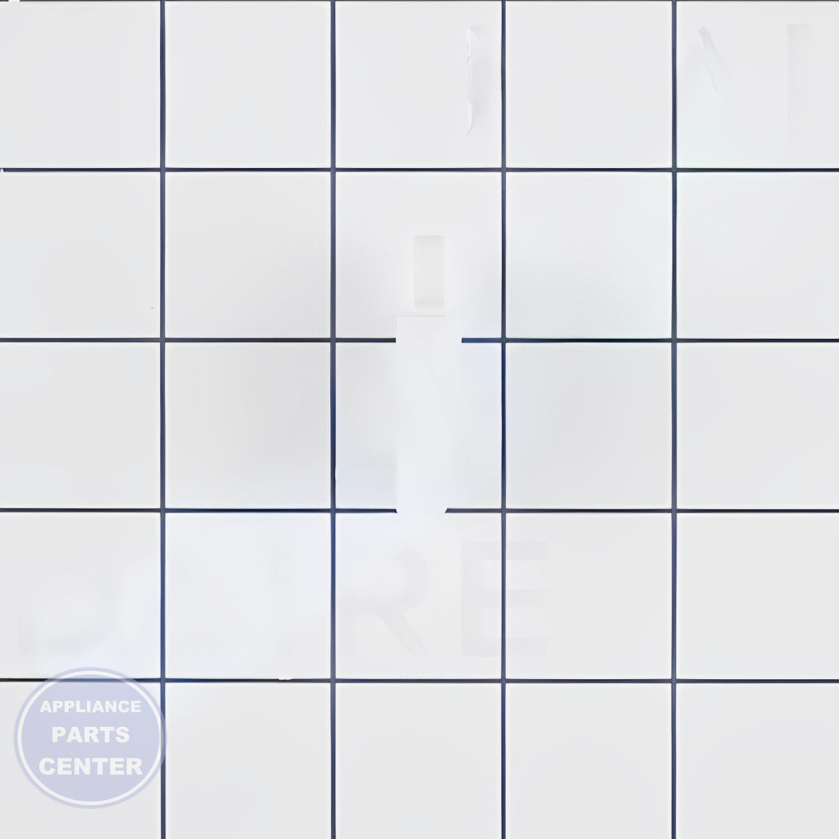 FRIGIDAIRE REFRIGERATOR FREEZER DOOR SHELF RETAINER BAR ENDCAP RACK SUPPORT 3206166 - Main view showing secure shelf support for various models