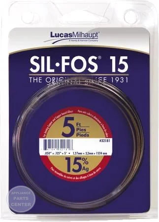 Sil-Fos® 5 Phosphorus/Copper/Silver Alloy Coil 32299 - Main view showing continuous brazing feature for various models
