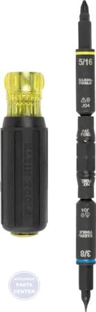 KNECT™ 11-in-1 Impact-Rated HVAC Screwdriver/Nut Driver 32527HD - Main view showing color-coded nut drivers for versatile use