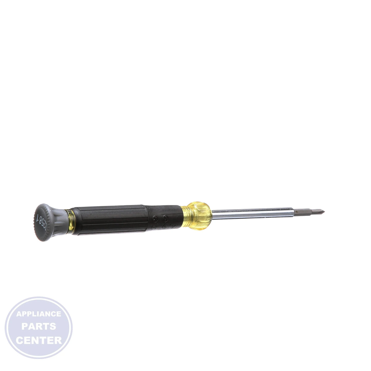 4-in-1 Electronics Screwdriver 32581 - Side view with precise control measurements