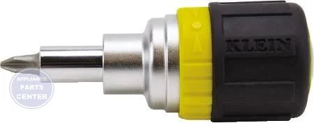 Ratcheting 6-in-1 Stubby Screwdriver/Nut Driver 32593 - Main view showing interchangeable shaft for various models