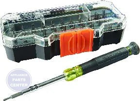 [Brand] Precision Magnetic Screwdriver Set 32717 - Main view showing reversible barrel for precision work