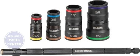 [Brand] 9-in-1 Impact Flip Socket Set 32934 - Main view showing versatile hex sizes for multiple models