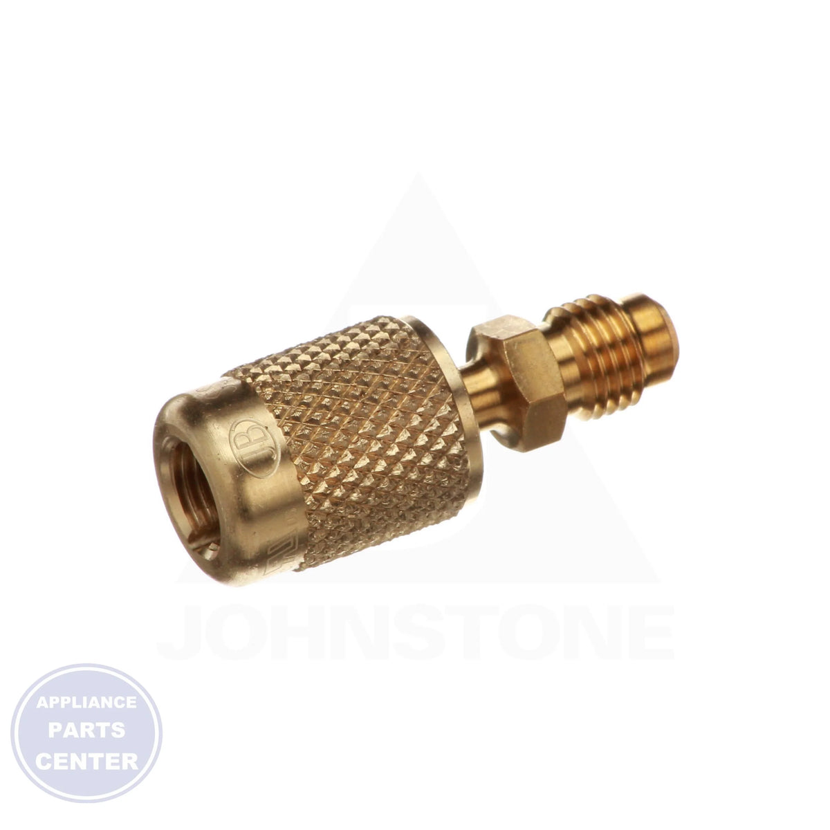 Secure Seal Fitting Straight 33112N - Side view with 1/4" measurements