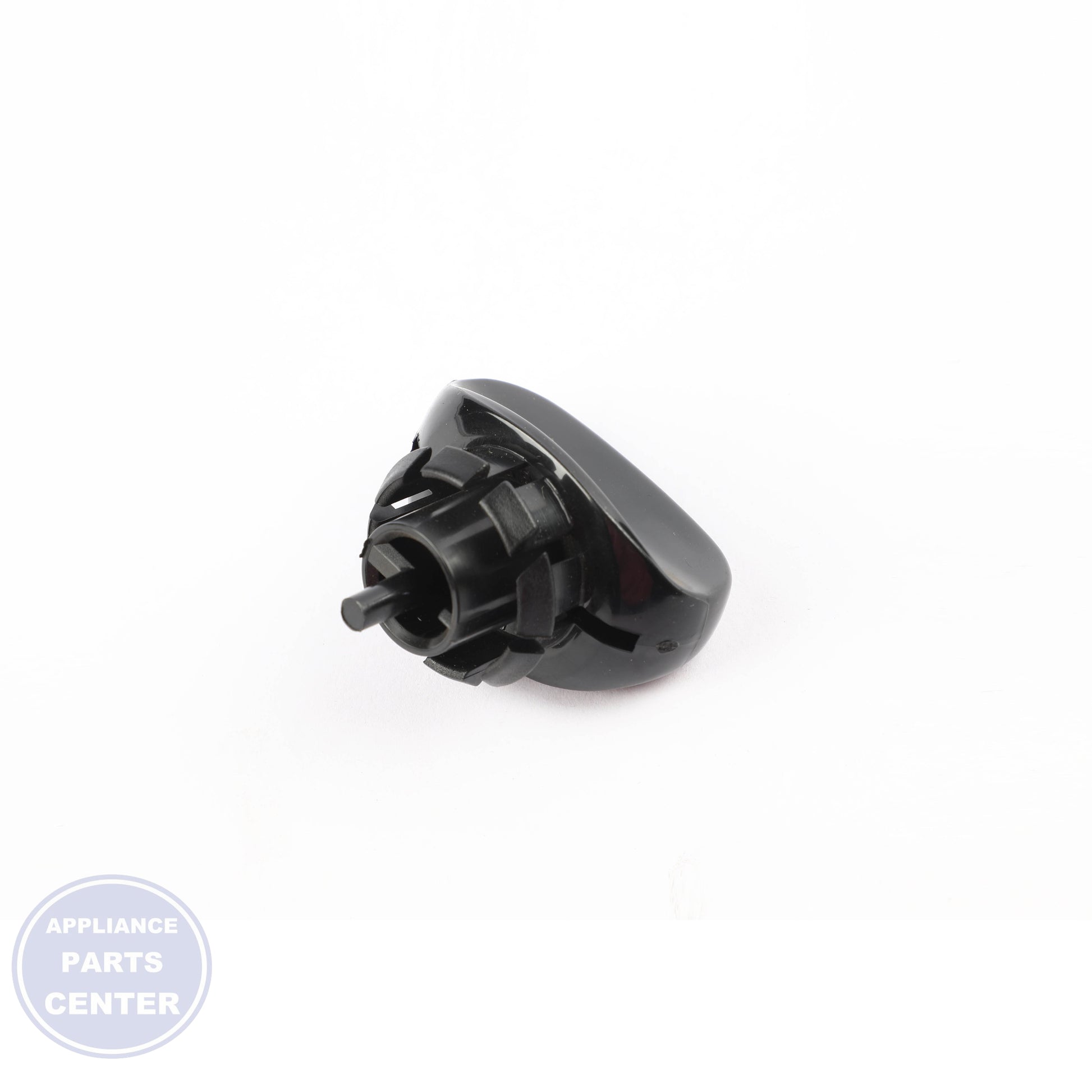 KNOB - TIMER, BLK 3379290 - Side view with precise measurements