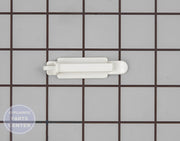 Kenmore KitchenAid Dishrack Stop Clip 3380595 - Main view showing secure positioning for multiple models