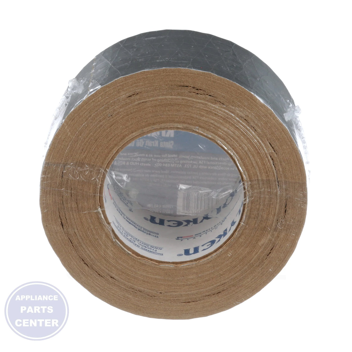 Aluminum Foil Scrim Tape 338FSK - Side view with 8 mils thickness
